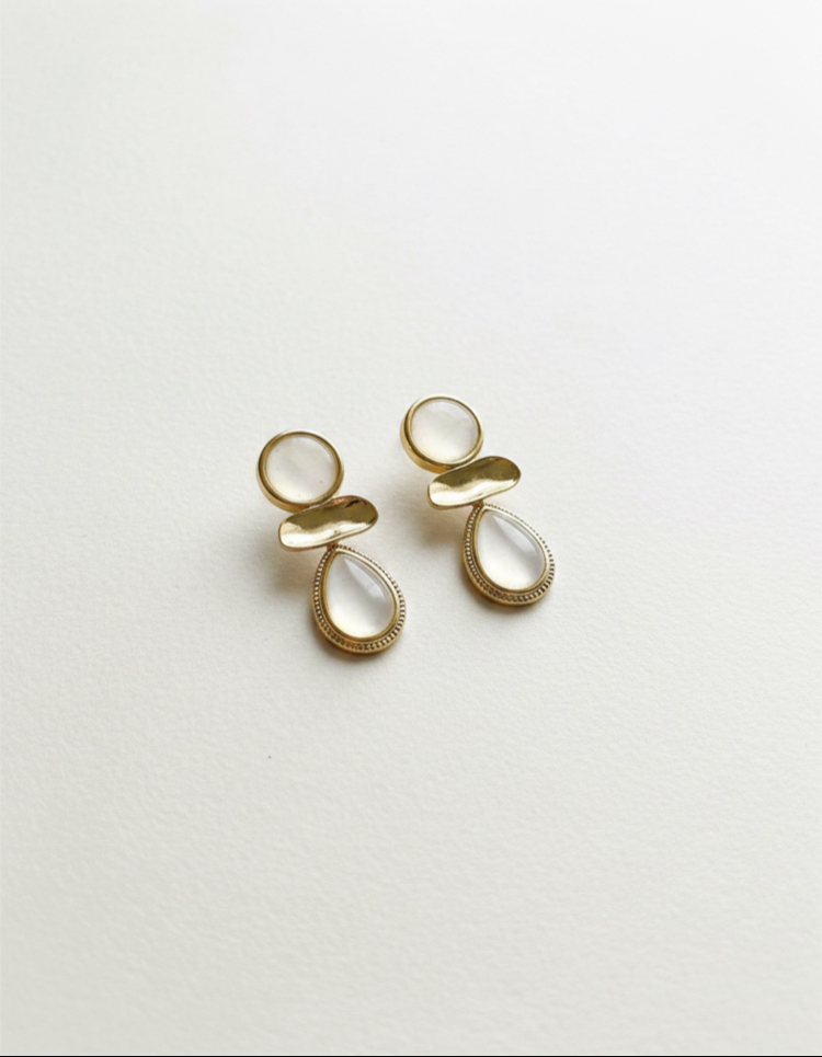 Hiléra Pearl Drop Küpe