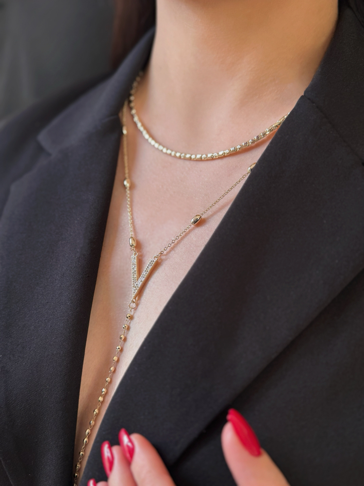 Hiléra Zircon Y Necklace ✨