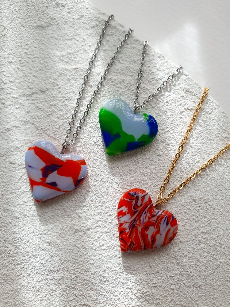 Bonbon Marble Hearts