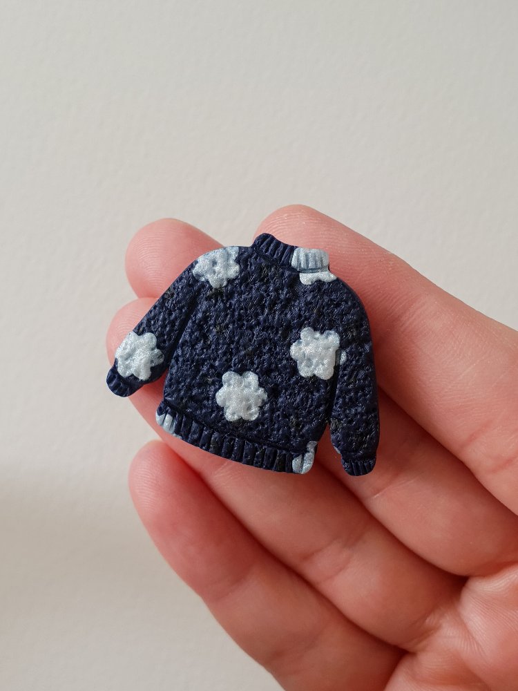 Ugly Sweater Broş #1