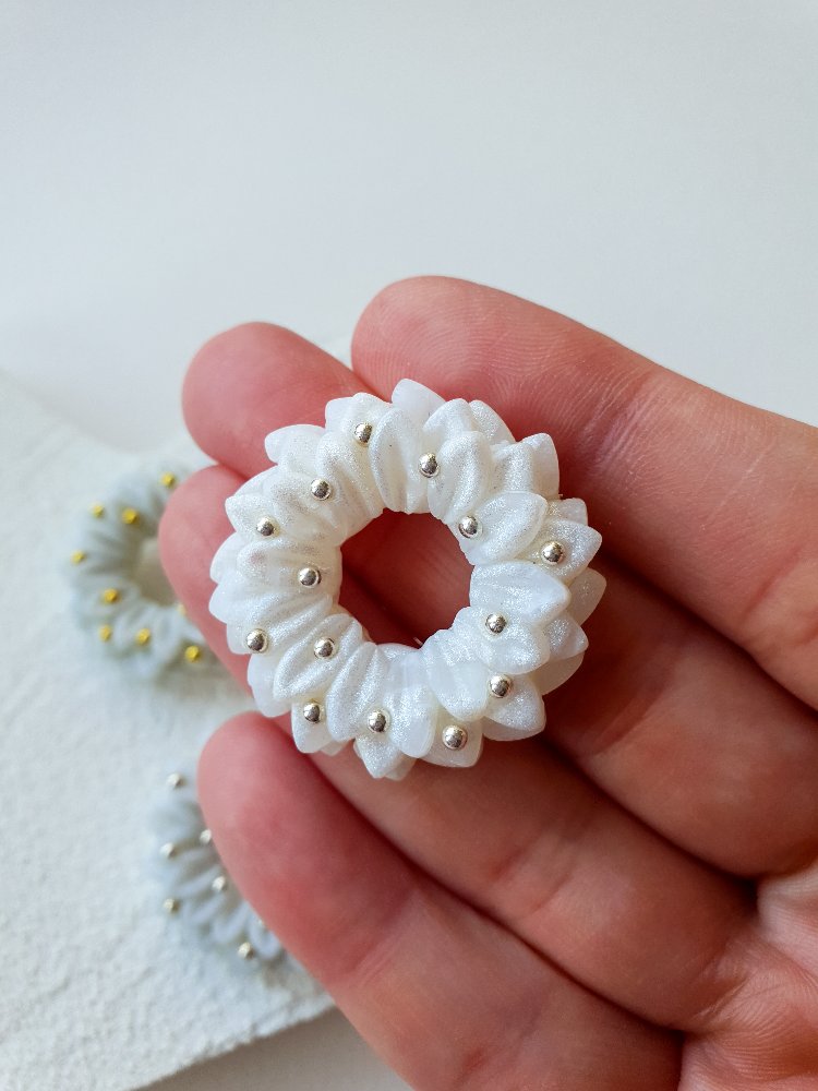 Silver Garland Broş - Snow White