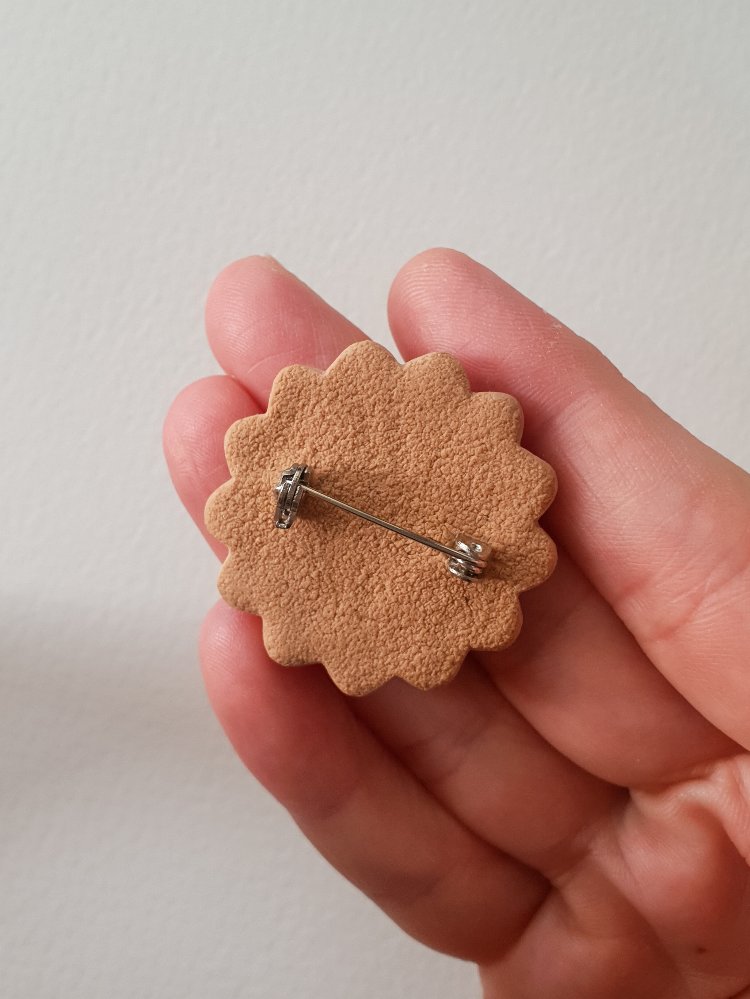 Linzer Kurabiye Broş
