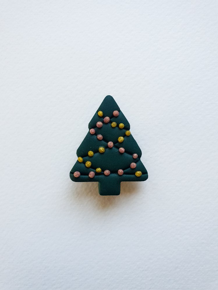 Christmas Tree Broş #1