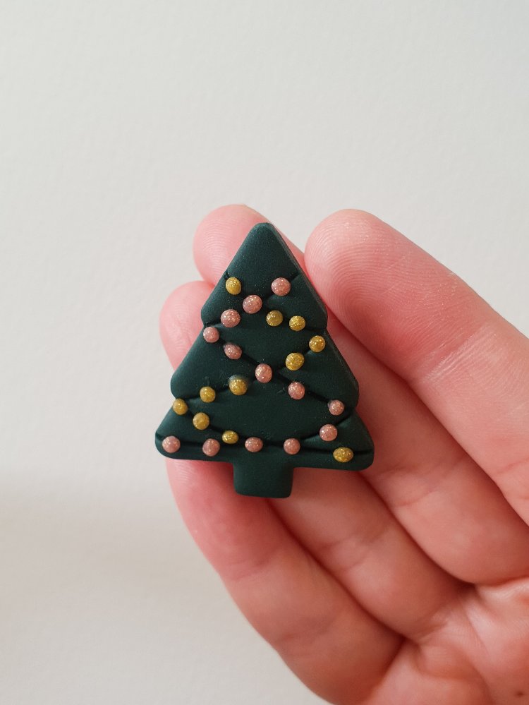 Christmas Tree Broş #1