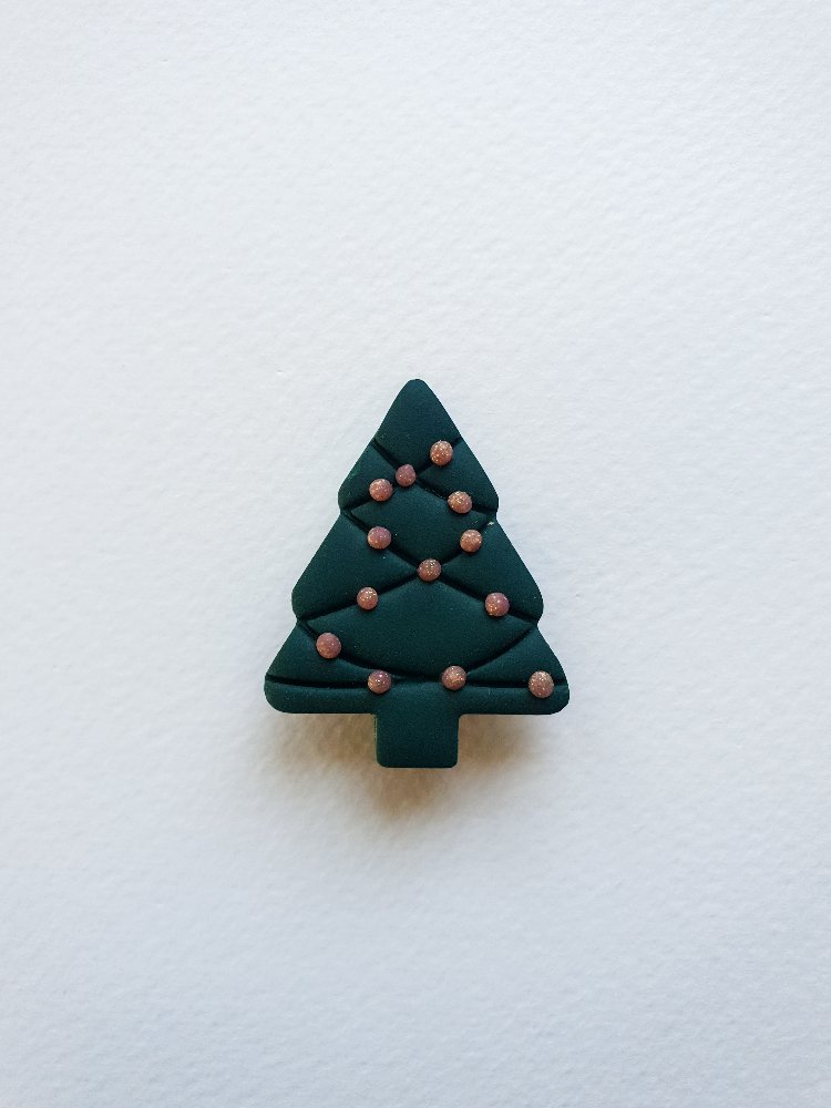 Christmas Tree Broş #2