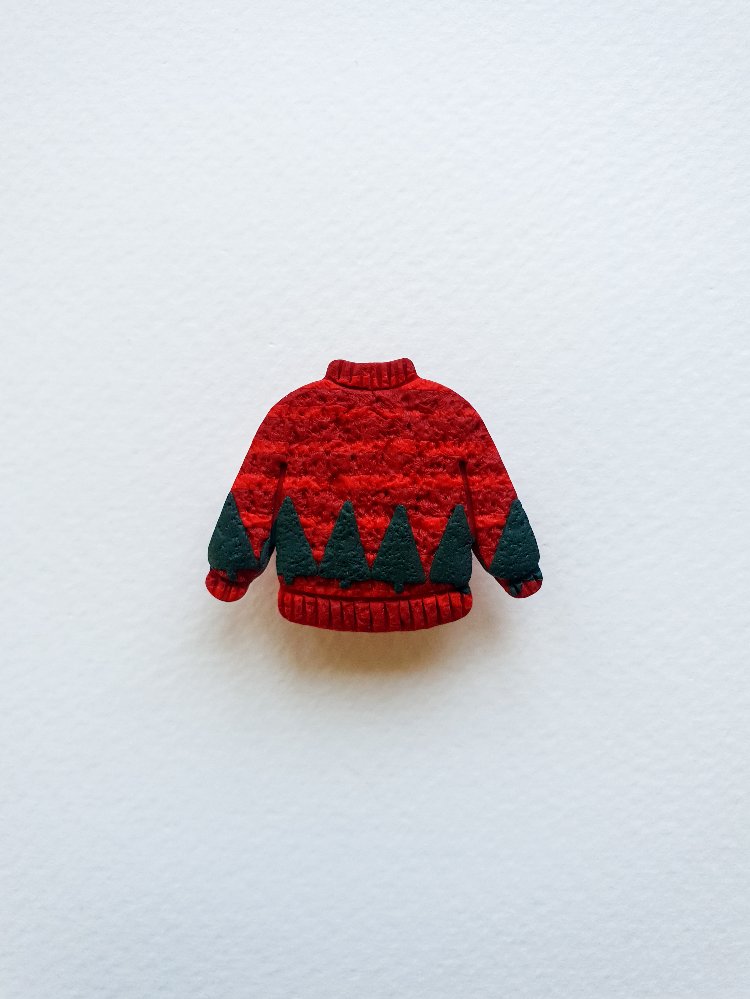 Ugly Sweater Broş #2