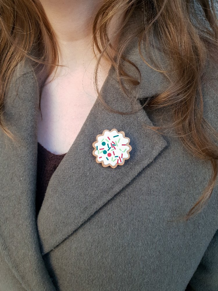 Sprinkles Kurabiye Broş