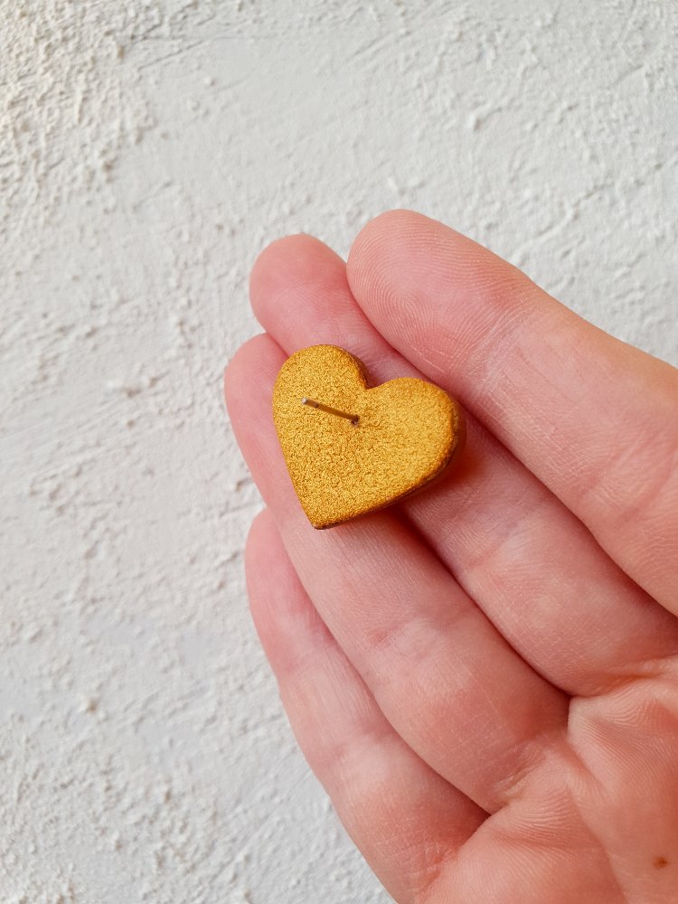 Bubble Hearts Gold