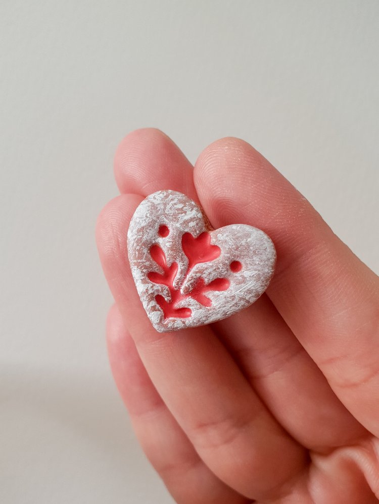 Linzer Heart Kurabiye Broş