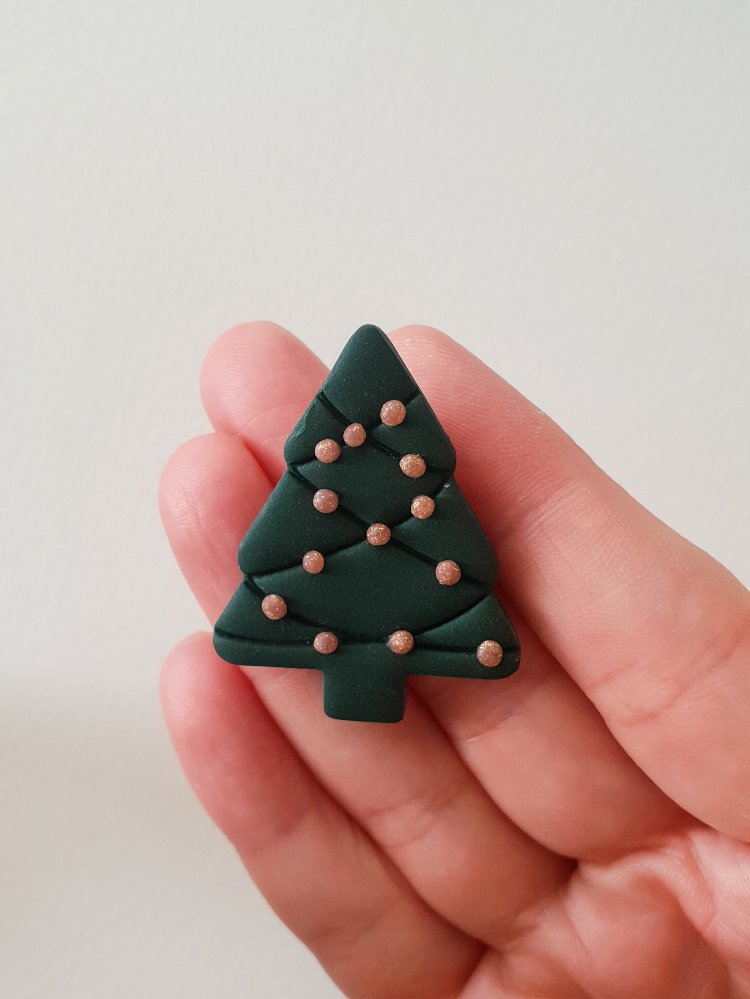 Christmas Tree Broş #2