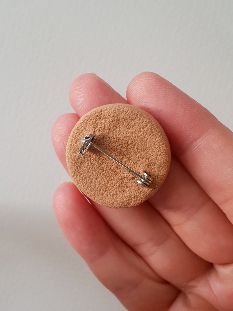Chocolate Cookie Broş