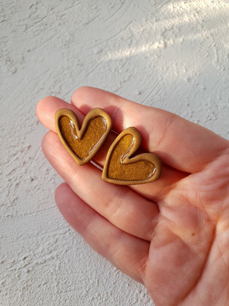 Jelly Hearts Antique Bronze