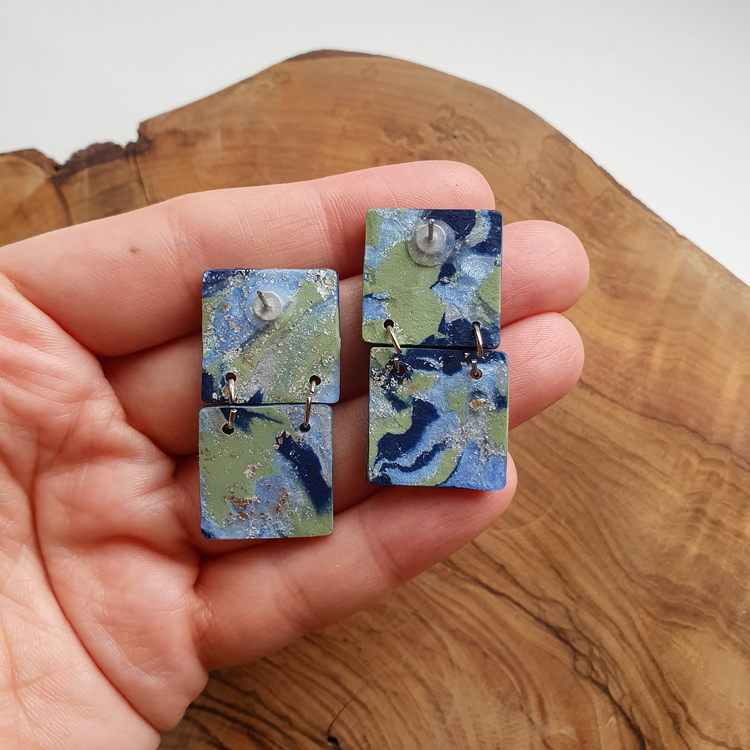 Marble Duo Blue