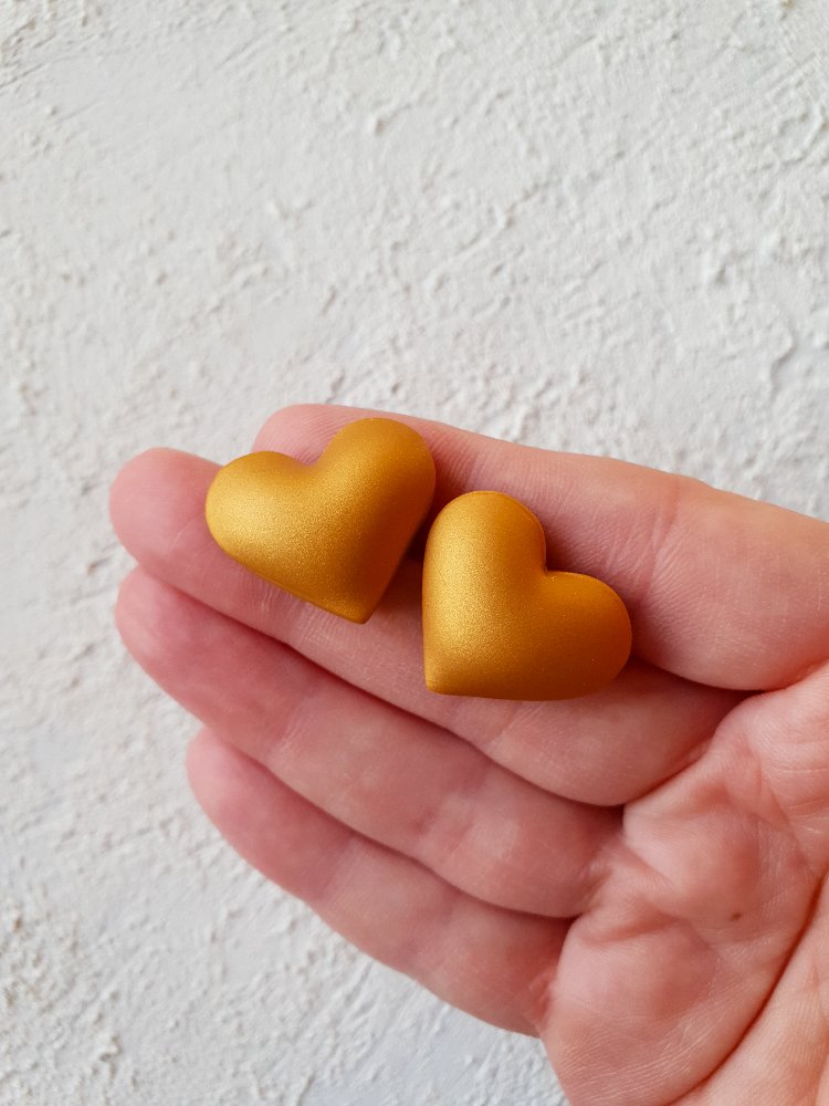 Bubble Hearts Gold