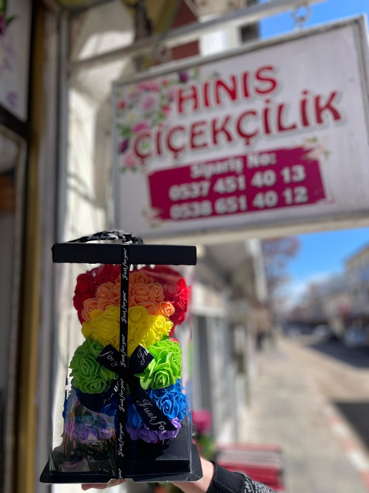 rengarenk ayıcık kutusu