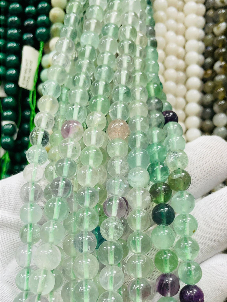 8 mm Florit taşı dizi
