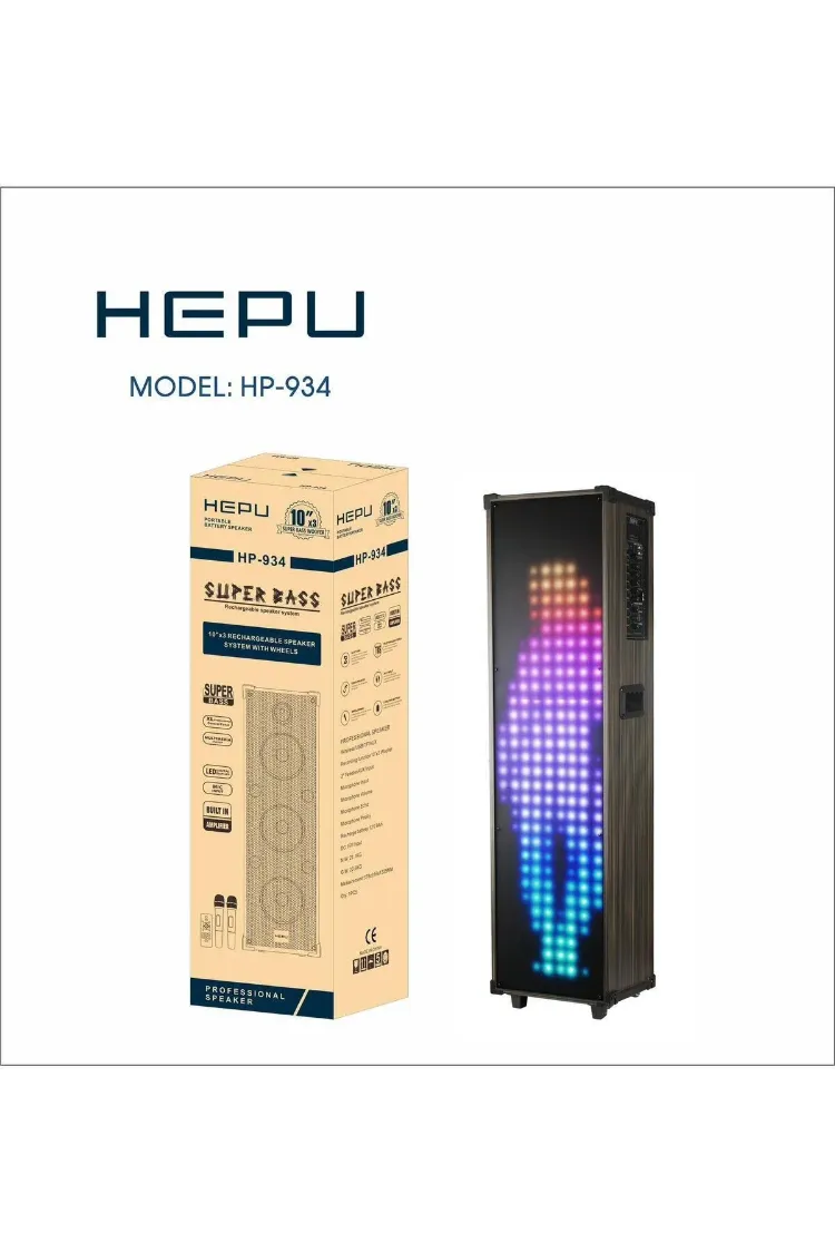 HEPU HP934 MEGA KARAOKE SİSTEM