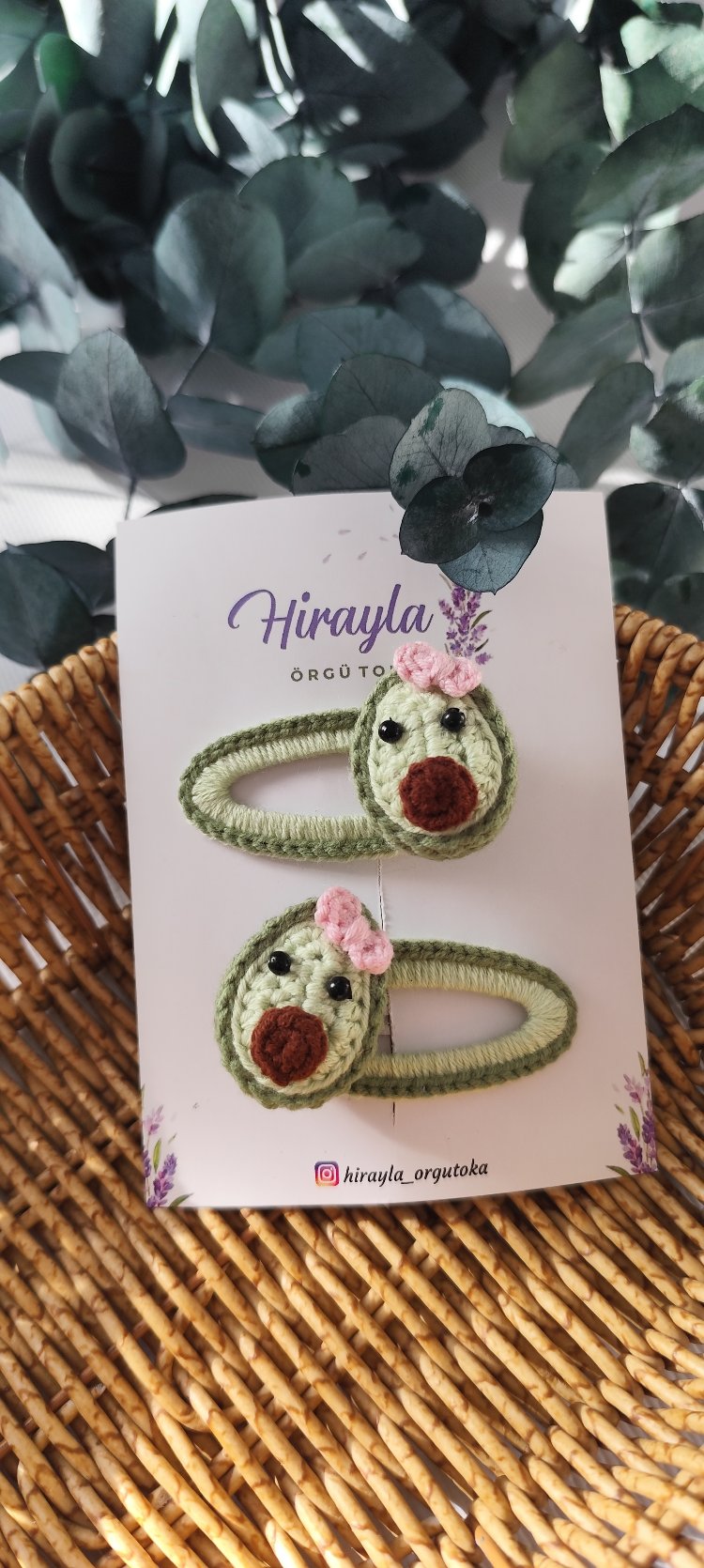 avokado örgü toka