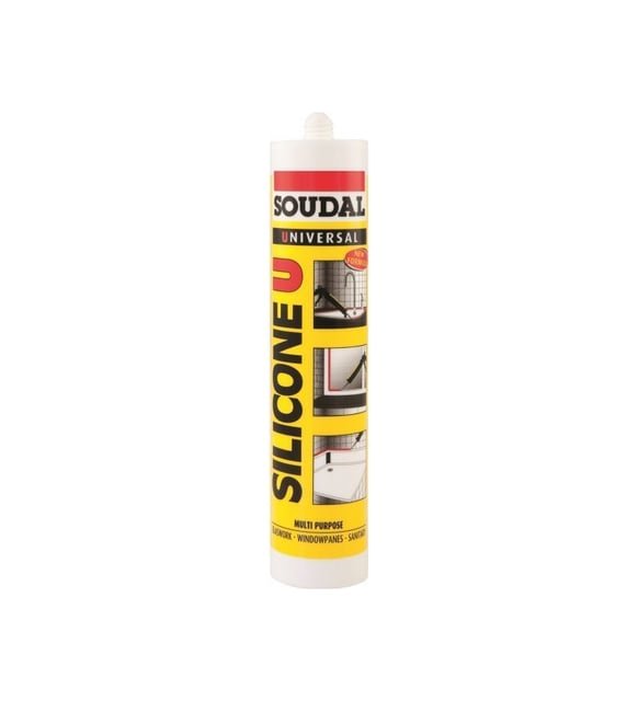 SOUDAL SILICONE U SİLİKON ŞEFFAF 280GR