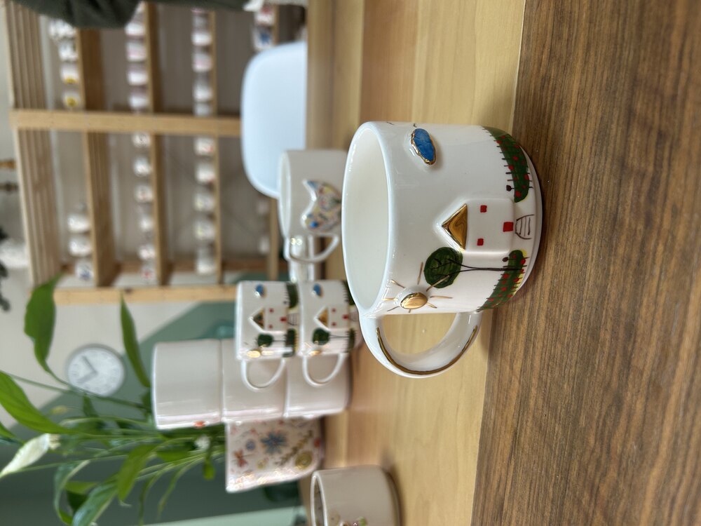 Mutlu ev mug
