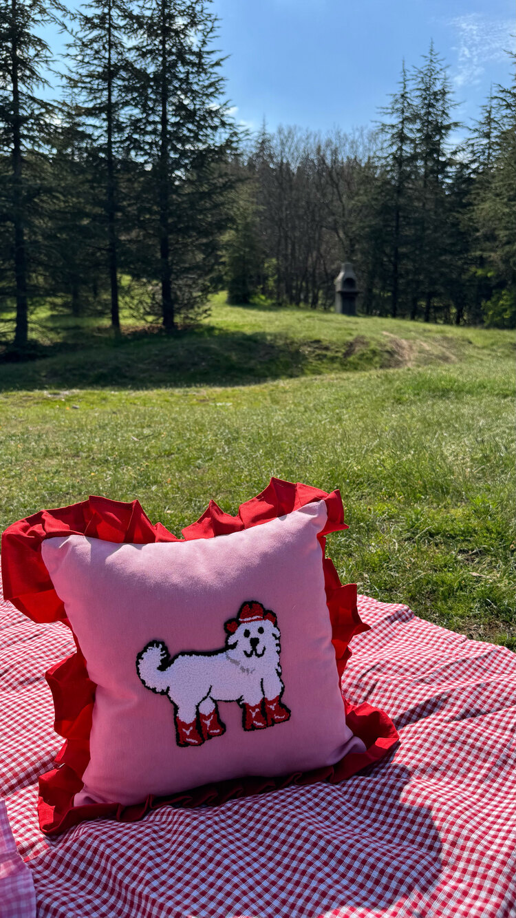 köpüş yastık (içi dolgulu)
