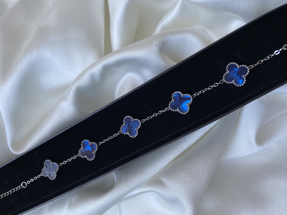 VAN CLEEF GÜMÜŞ-MAVİ