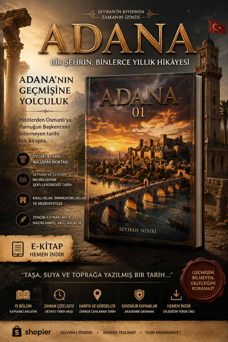 01 Adana Tarihi ve Keşif Rehberi (Dijital E-Kitap - PDF)