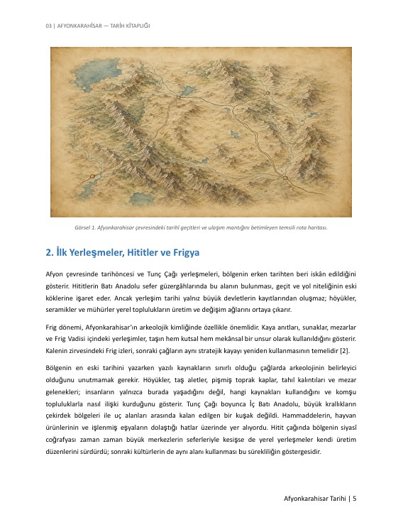 Afyonkarahisar Tarihi | Antik Çağlardan Cumhuriyet’e – PDF E-Kitap