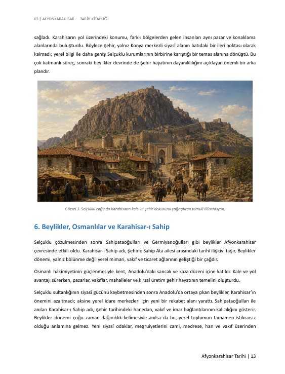 Afyonkarahisar Tarihi | Antik Çağlardan Cumhuriyet’e – PDF E-Kitap