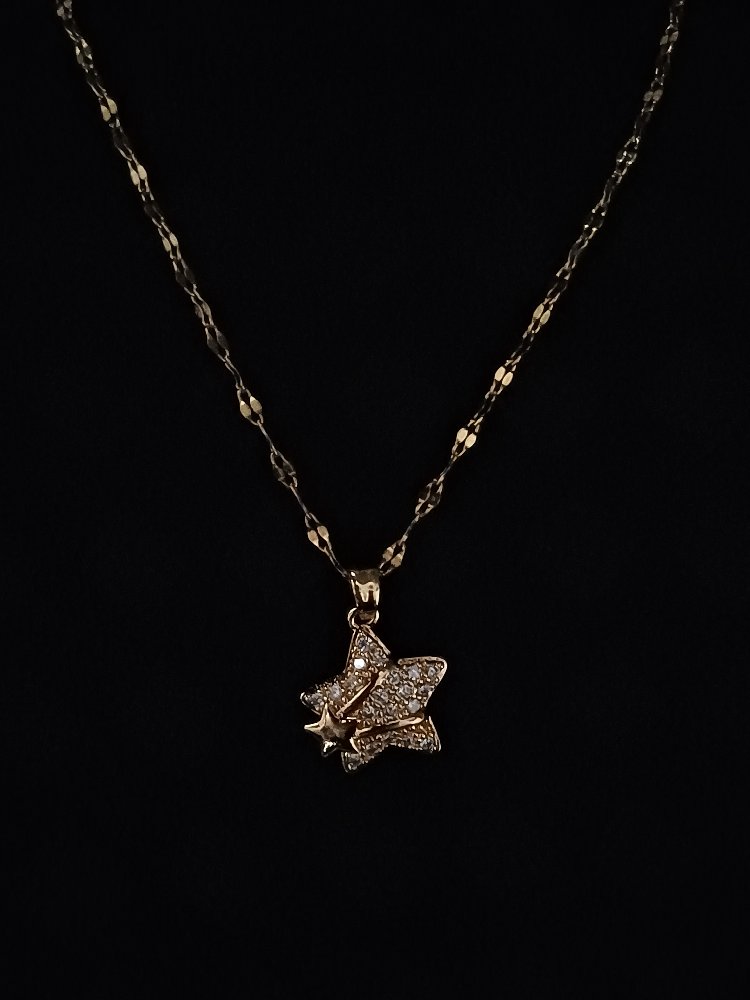 yıldız gold kolye