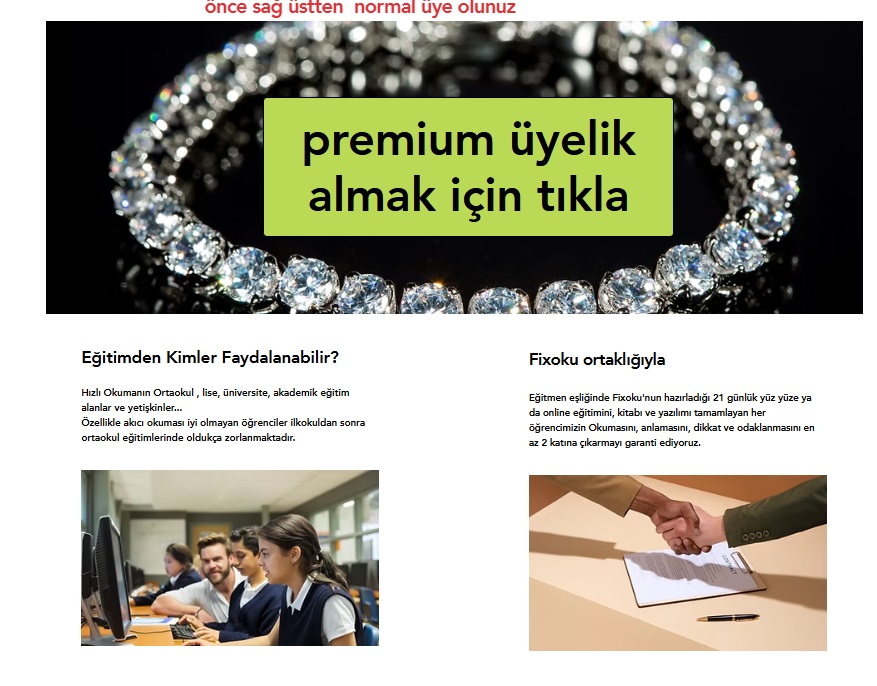 Premium Hızlı Okuma ve Anlama Programı