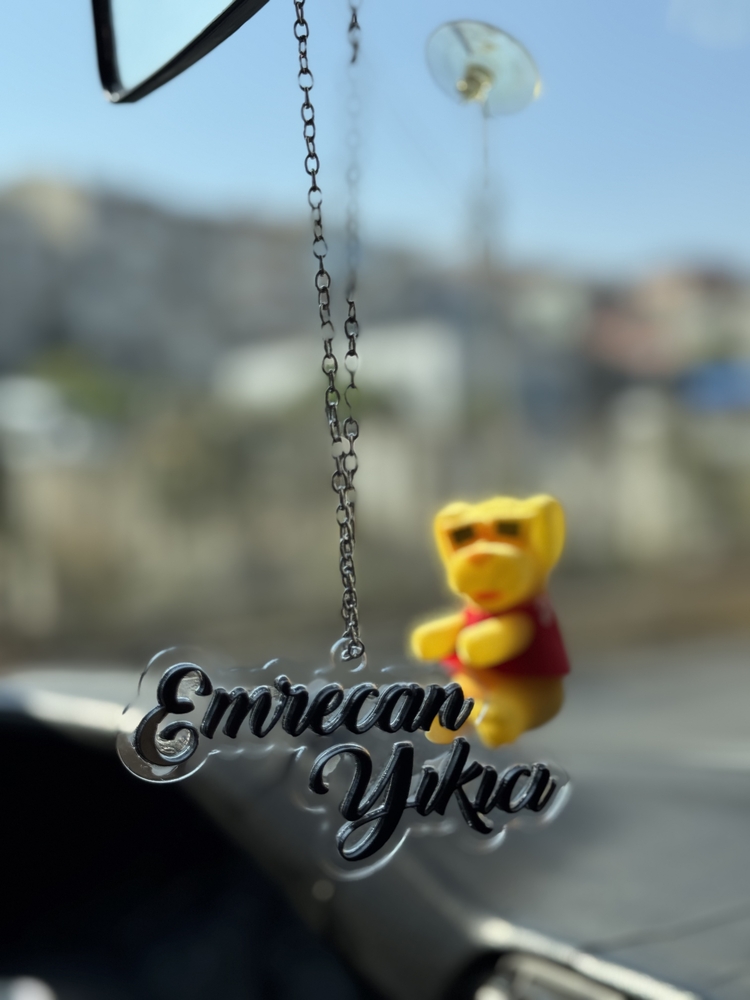ŞEFFAF PLEKSİ AYNA SÜSÜ