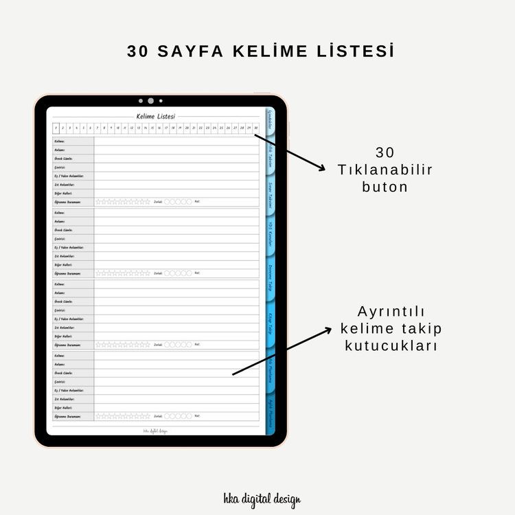 YDS AJANDASI (ZAMANSIZ)
