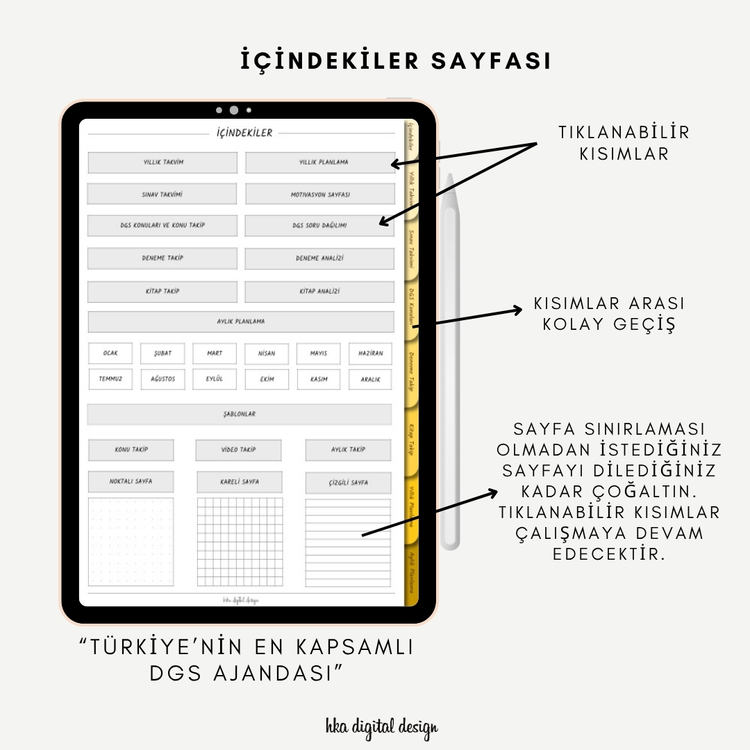DGS AJANDASI (ZAMANSIZ)
