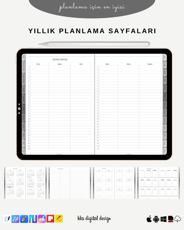 2026 PLANLAYICI (GRİ)