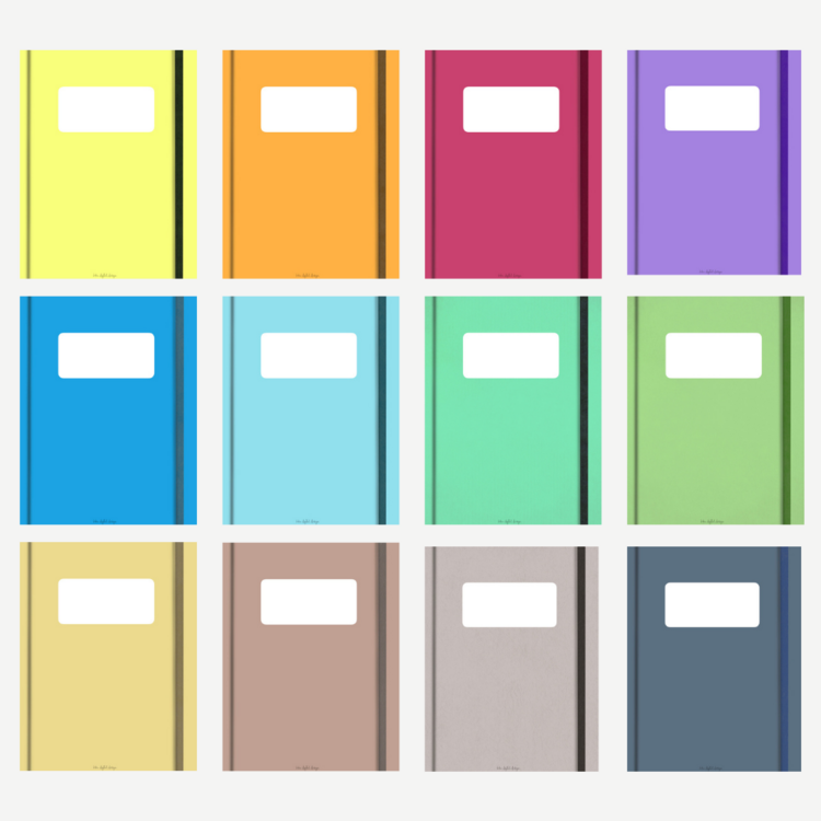 200 Farklı Defter Kapağı (100 dikey+100 yatay boyut)