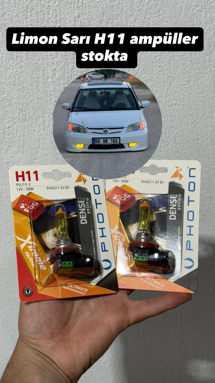Limon Sarı H11 (sis)