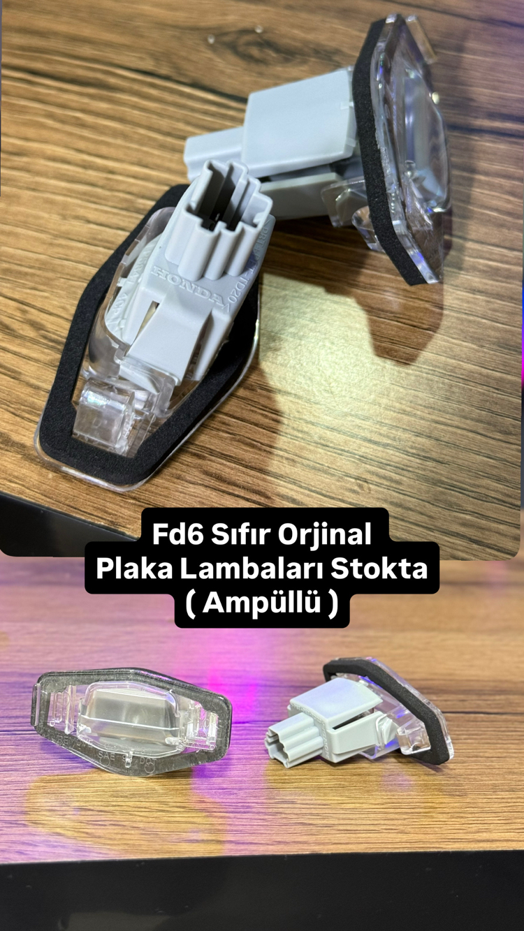 Fd6 plaka lambası (1 adet)