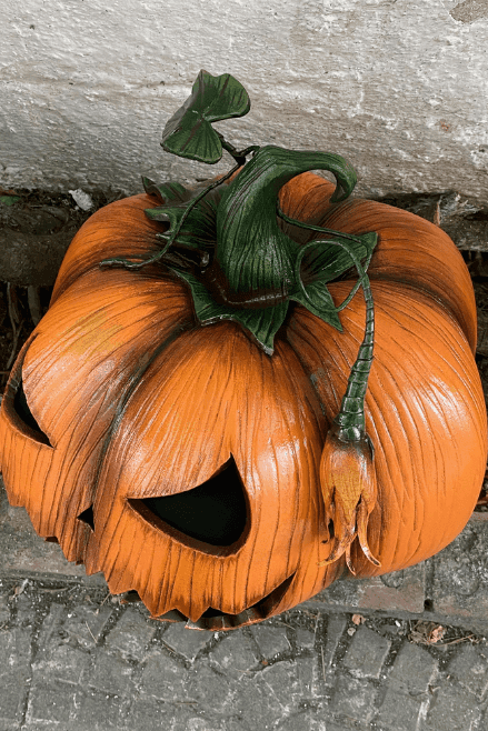 Customizable Pumpkin Head Helmet