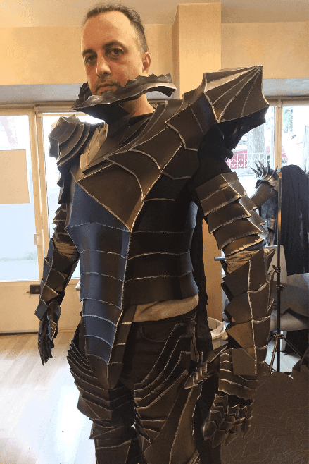 Savage Ironclad Barbarian Armor