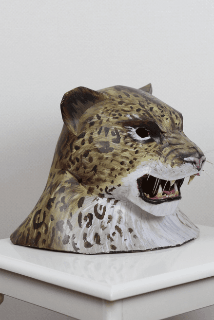 Jaguar Spirit Warrior Mask