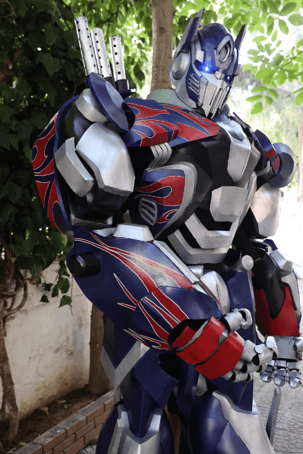 Prime Mecha Hero Costume
