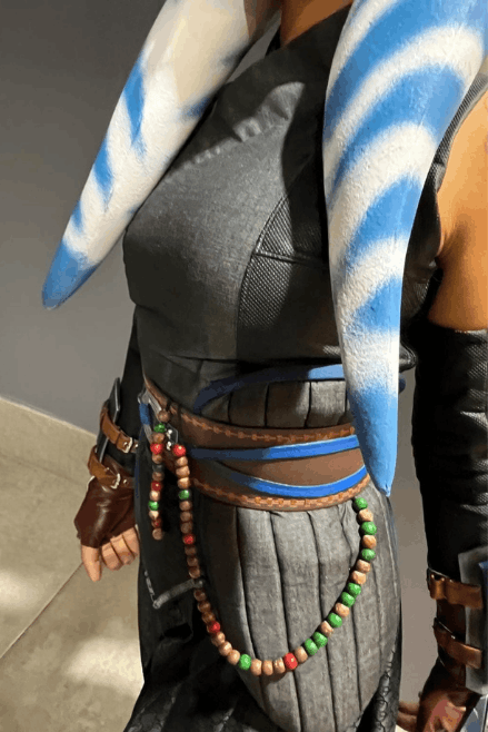 Striped Warrior Costume