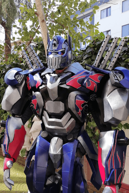 Prime Mecha Hero Costume