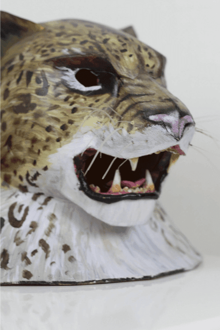 Jaguar Spirit Warrior Mask