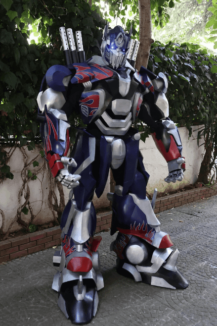Prime Mecha Hero Costume