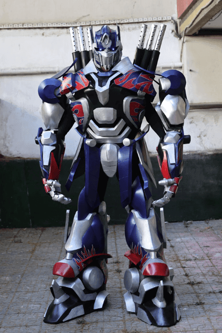 Prime Mecha Hero Costume