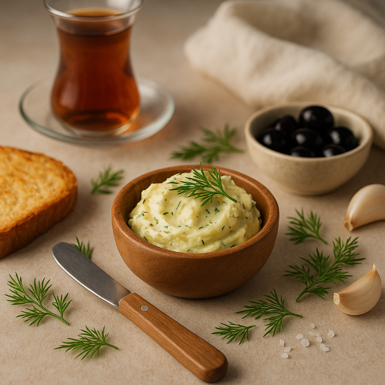 H.Ö 444 Sarımsaklı-Dereotlu Tereyağı 350 Gr