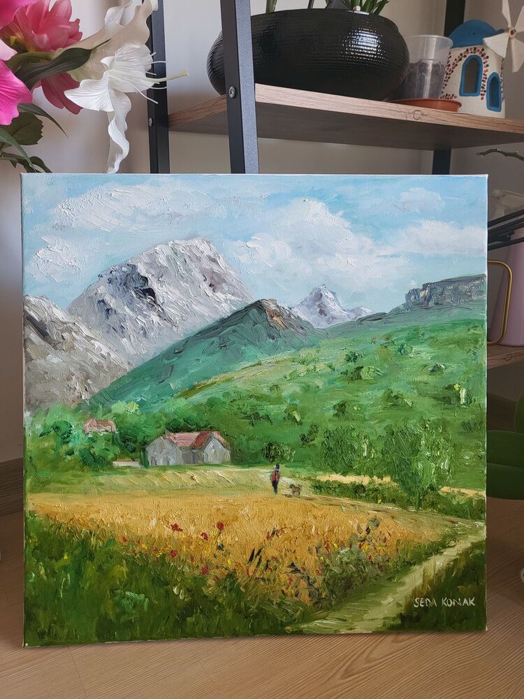 Yağlı boya tablo 