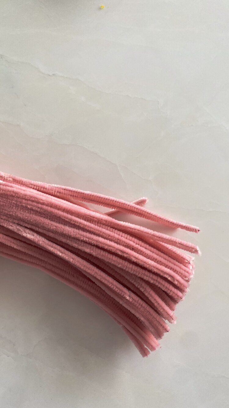 50 ADET PASTEL PEMBE ŞÖNİL